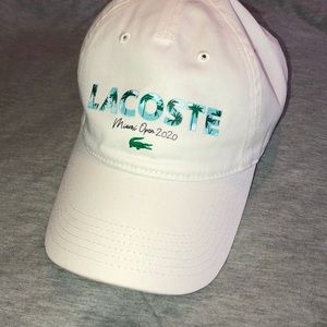 Men’s, Lacoste, Miami Open 2020 hat.
